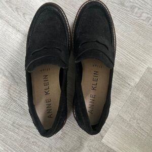 Anne Klein Everly Penny Loafer - Black - SZ 6.5